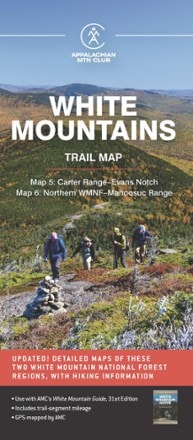 AMC White Mountains Trail Map: Carter Range - Evans Notch & Northern WMNF - Mahoosuc Range 0
