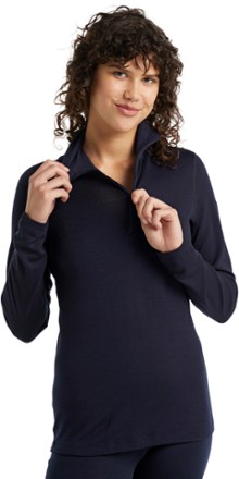 Icebreaker 260 Tech Long-Sleeve Half-Zip Base Layer Top - Women's 4