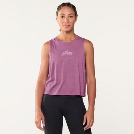 Patagonia Capilene Cool Trail Crop Tank Top - Women's 1