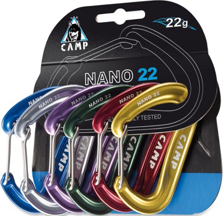 C.A.M.P. USA Nano 22 Carabiner Rack Pack Package of 6 REI Coop