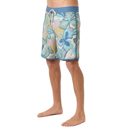 O'Neill OG Print Scallop 18" Board Shorts - Men's 2