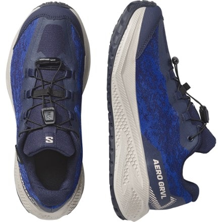 Salomon Aero GRVL Waterproof Junior Trail-Running Shoes - Kids' 4