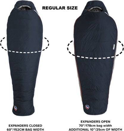 Big Agnes Torchlight Camp 20 Sleeping Bag - Men's 9