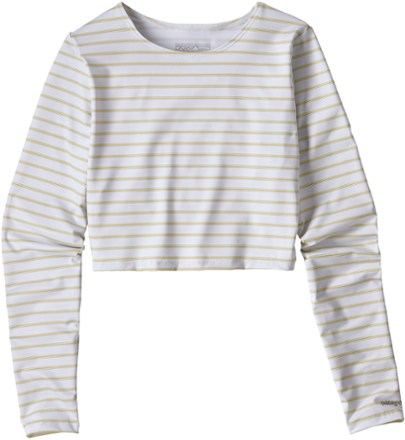 patagonia seeker rashguard swell cropped rei