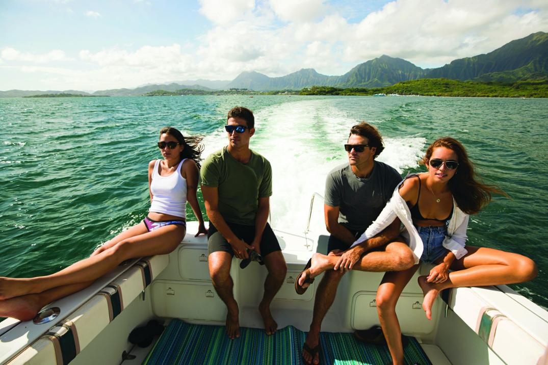 Location Image for Mayor Polarized Sunglasses - Matte Black