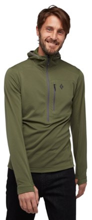 Black Diamond Coefficient Quarter-Zip Hoodie - Men's 1