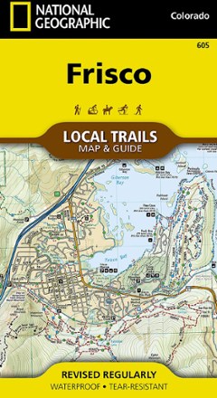National Geographic Frisco Local Trails Map & Guide 0