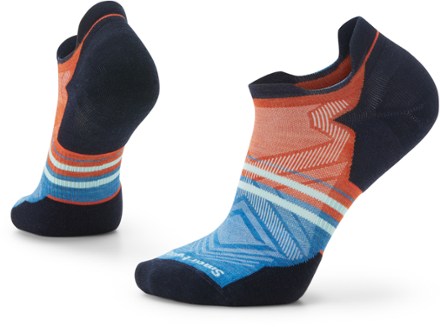Smartwool Run Targeted Cushion Low Ankle Pattern Socks 0