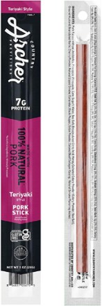 Country Archer Jerky Co. Teriyaki Pork Stick - 1 oz. 1