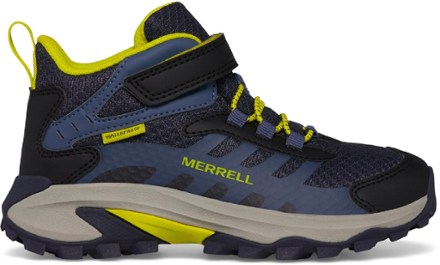 Merrell Merrell Moab Speed 2 Mid A/C Waterproof Hiking Boots  Blue 11 Kids - $38.83 at REI.com
