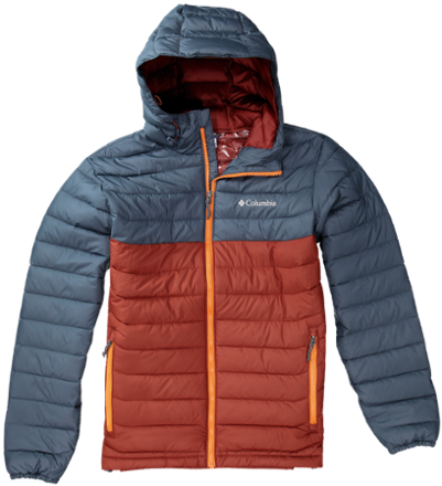 columbia powder lite hooded jacket mens