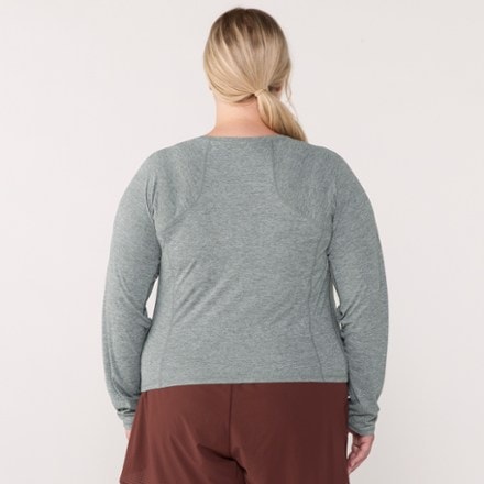 REI Co-op Swiftland High-Low-Hem Long-Sleeve Running T-Shirt - Women's 4