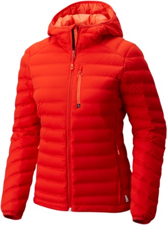 mountain hardwear stretch down hooded jacket women's