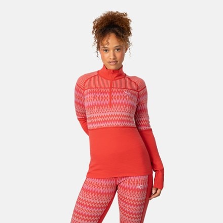 Kari Traa Silja Half-Zip 2.0 Base Layer Top - Women's 1