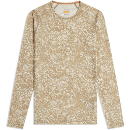 Merino 200 Oasis Long-Sleeve Crewe Moss Bloom AOP Base Layer Top - Women's