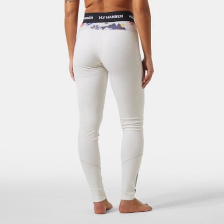 Helly Hansen LIFA Merino Midweight Graphic Base Layer Pants - Women's 2