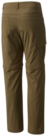 Columbia Silver Ridge Stretch Convertible Pants - Men's 32" Inseam Back view (Peatmoss)