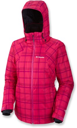 Hood up (Deep Blush Plaid Print/Ab)