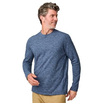 Free Country Sueded Space-Dye Long-Sleeve Crew Shirt - Men's 2