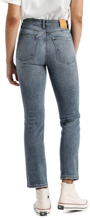 DUER High-Rise Straight Denim Jeans - Women's 2