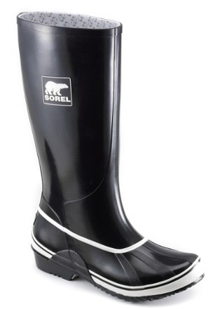 sorel rubber rain boots