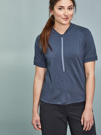 women's merino cycling jersey