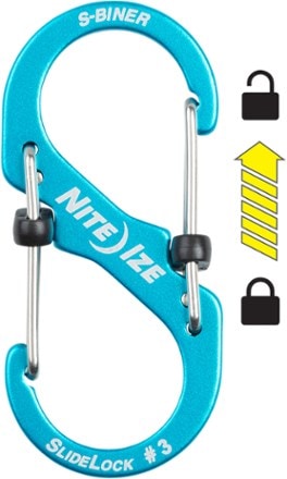 Nite Ize S-Biner SlideLock Carabiner #3 1