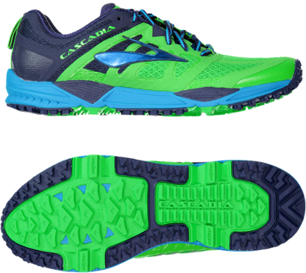 brooks cascadia 2 green