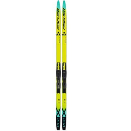 Fischer Sprint Crown Cross-Country Skis with TURNAMIC Bindings - Kids' 0