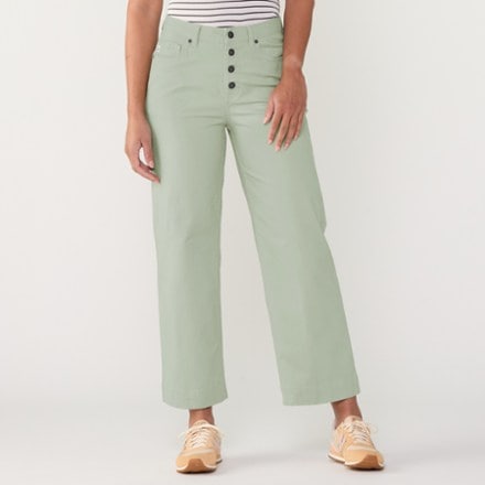 Stio Rivet Wide Leg Canvas Pants - Women's 2