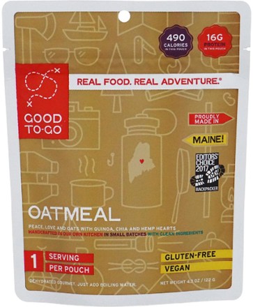 GOOD TO-GO Weekender Vegan Variety Pack - Package of 3 2
