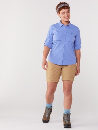 REI Co-op Sahara Long-Sleeve Solid Shirt - Women's 6