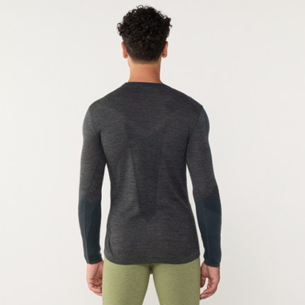 Smartwool Intraknit Thermal Merino Colorblock Crew Base Layer Top - Men's 4
