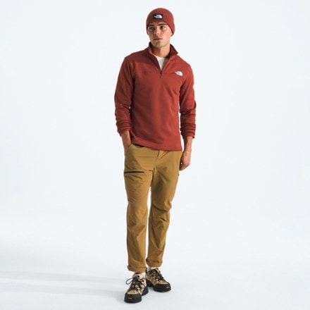 The North Face Cedar Trail Grid Fleece Quarter-Zip Pullover - Men's 4
