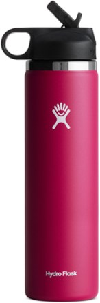 Hydro Flask Wide-Mouth Vacuum Water Bottle with Straw Lid - 24 fl. oz.