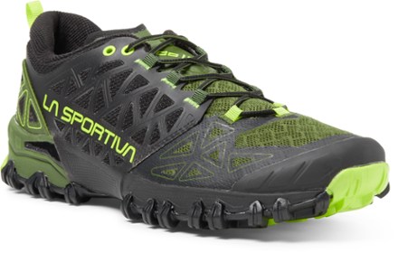 La Sportiva Bushido II black olive neon US 12,5 EU 46,5 sneakers shoes NEW La Sportiva Bushido II Trail-Running Shoes - Men main image 2