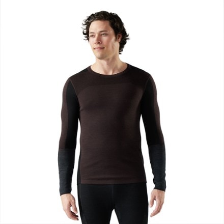 Smartwool Intraknit Thermal Merino Colorblock Crew Base Layer Top - Men's 1