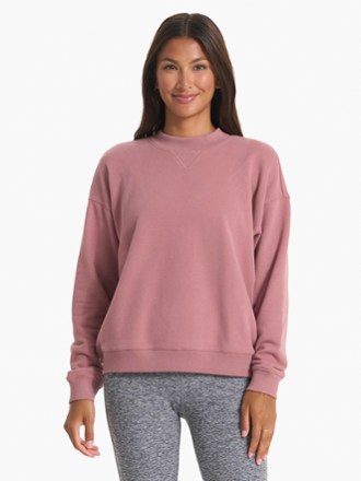 Fourlaps Signature Fleece Crewneck in Gray for Men