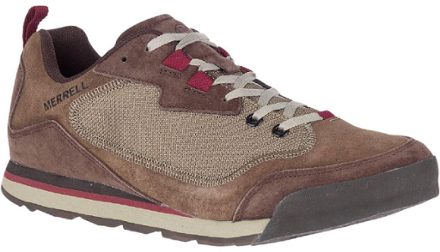 men's burnt rock travel suede