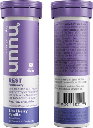 NUUN Rest Hydration Tablets - 10 Servings 1