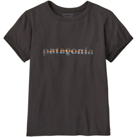 Patagonia '73 Text Logo Organic Ringer T-Shirt - Women's 0