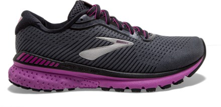 women's gray brooks running shoes