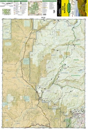 National Geographic Clark / Buffalo Pass Topographic Map 1