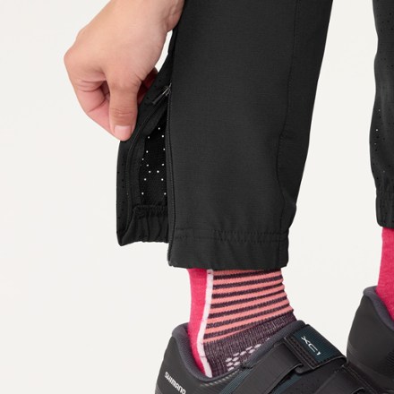SHREDLY All Time Zipper Snap Mid-Rise Bike Pants 5