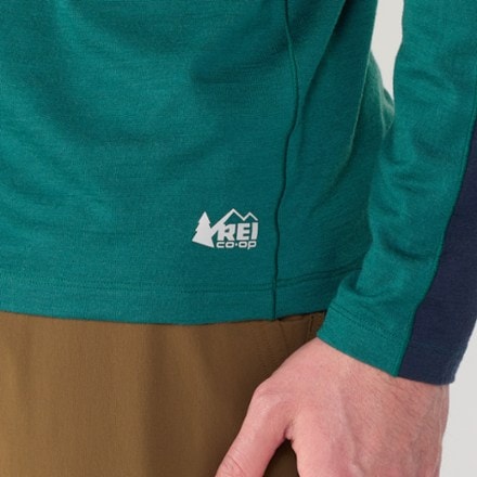 REI Co-op Merino 185 Long-Sleeve Half-Zip Base Layer Top - Men's 5