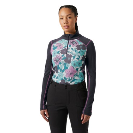 Helly Hansen LIFA Merino Midweight 2-in-1 Graphic Half-Zip Base