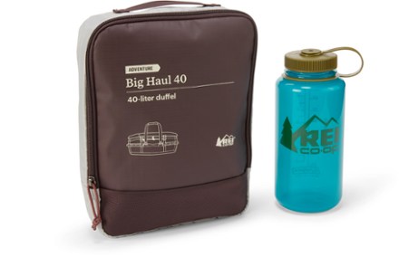 REI Co-op Big Haul 40 Duffel Water bottle not included