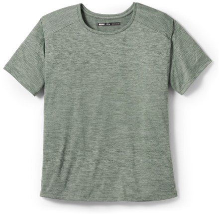 T-shirt REI COOP Active Pursuits Femme XL - Beige Heather, Manches Courtes, En Polyester Jersey