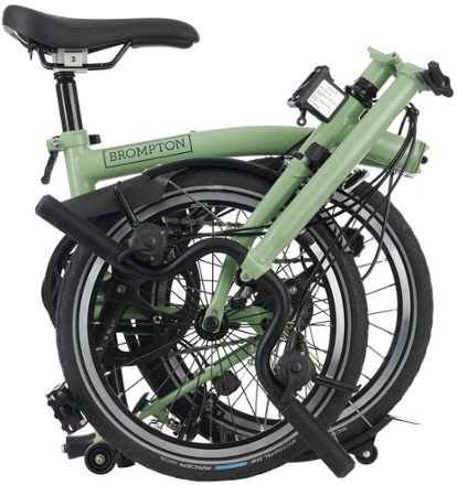 Brompton C Line Explore Folding Bike - High | REI Co-op