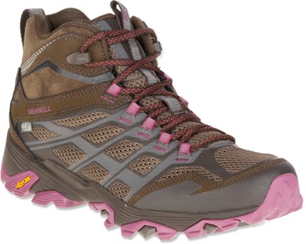 womens pink hiking boots